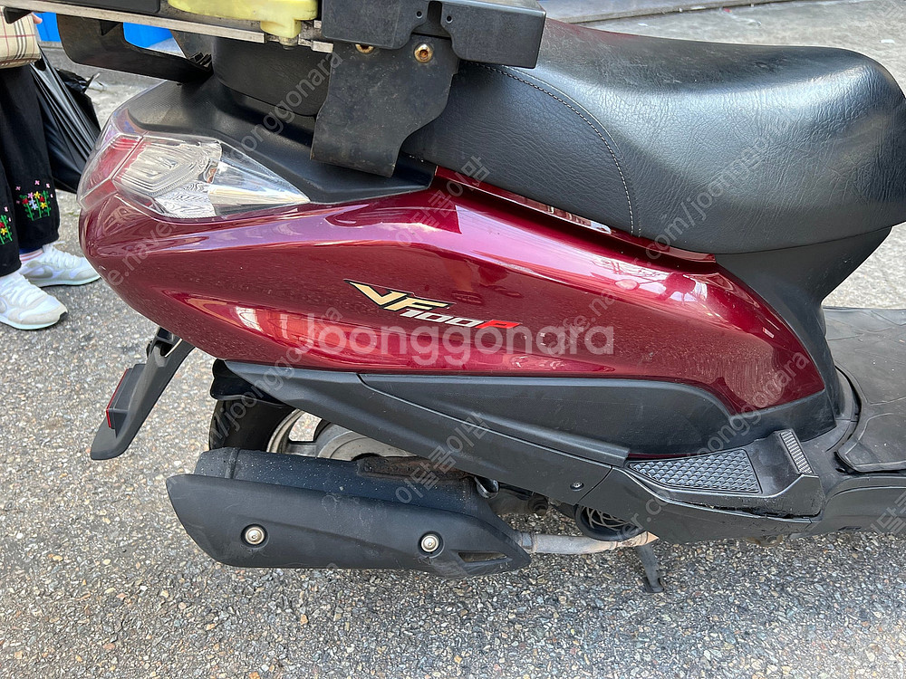 대림 VF 100P 22년식 센터 점검된 엔진 좋고 상태좋은 오토바이 스쿠터--7