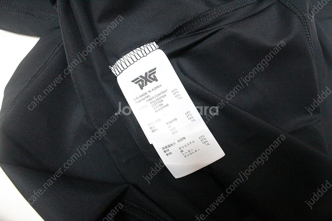 PXG 여성 반팔 블랙 M사이즈--3