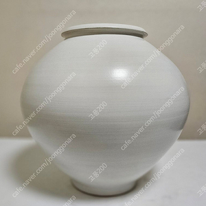 무광 대형 달항아리 2번 (40cm) / 미사용 새상품/아기사진/돌사진 촬영