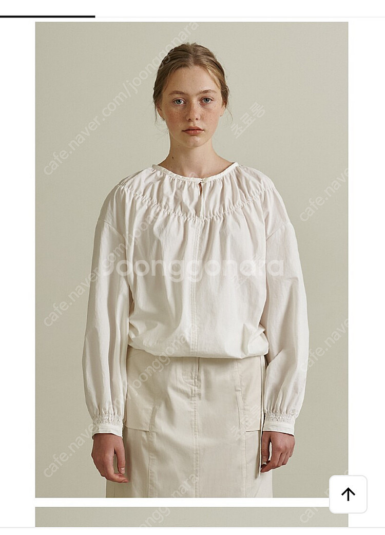 소이유 셔링 블라우스 soiiu--0