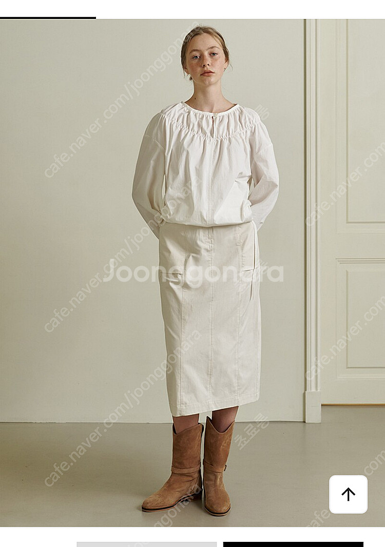 소이유 셔링 블라우스 soiiu--1