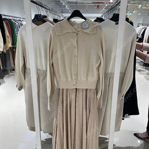 마인 니트 레이어드 원피스 구함