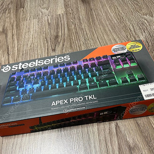 스틸시리즈 Apex Pro TKL 게이밍 키보드 택포