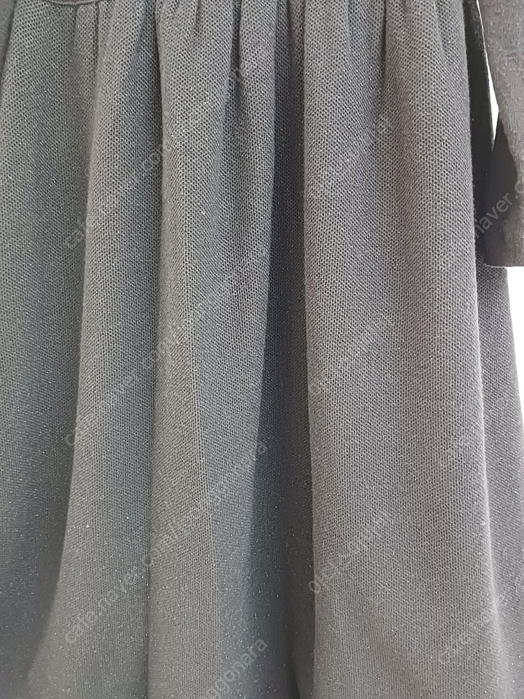 산드로 금장 단추 롱 니트 원피스(44~55) 이미지