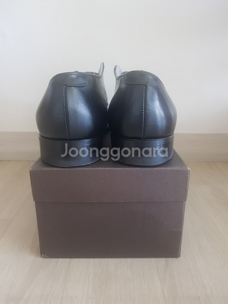 알든 V-Tip 카프 블랙 모디파이드 라스트 6.5E 새상품--3