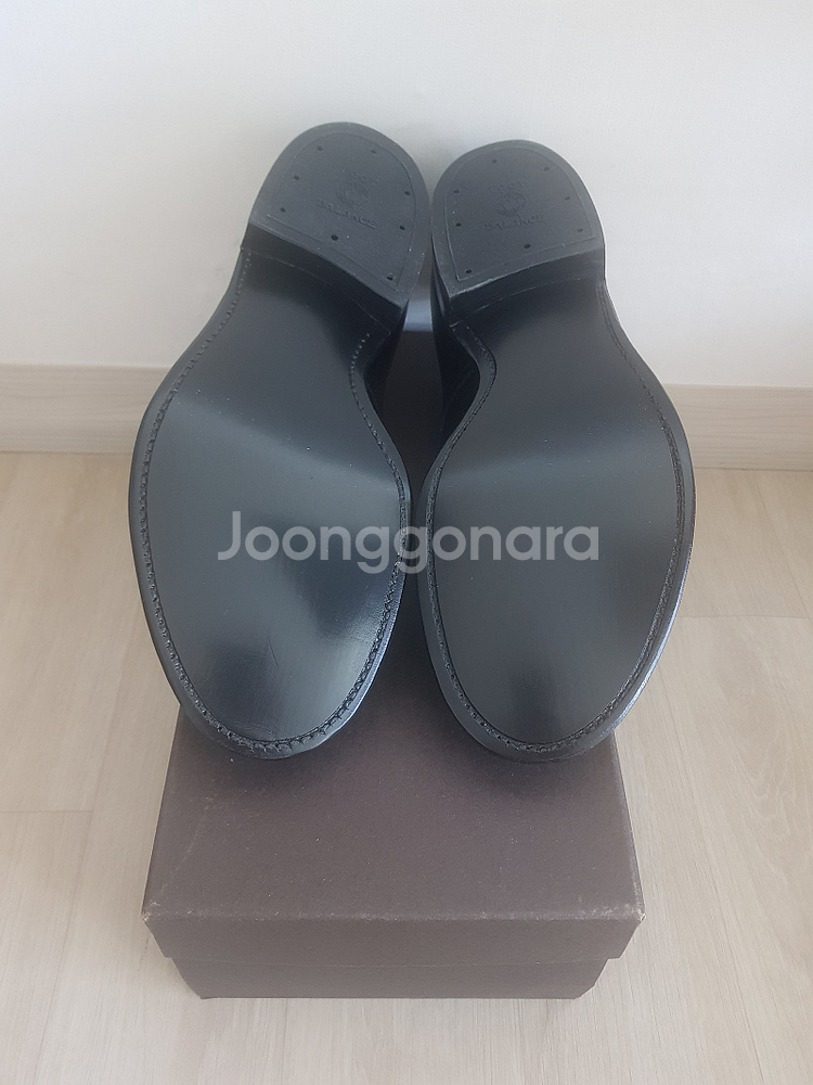 알든 V-Tip 카프 블랙 모디파이드 라스트 6.5E 새상품--4