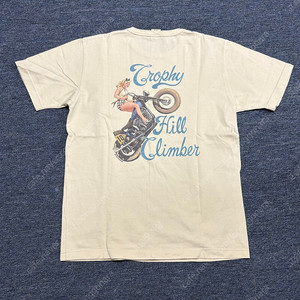 (L)트로피클로딩 모터사이클 그래픽 티셔츠 OD