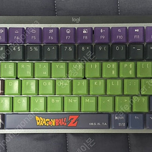 드래곤볼 콜라보 한정판 Mx Mechanical mini 키보드
