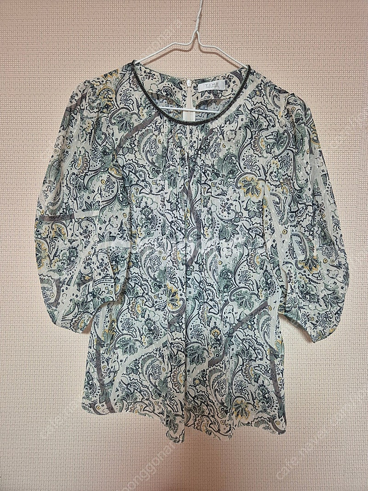 타임페이즐리블라우스--0