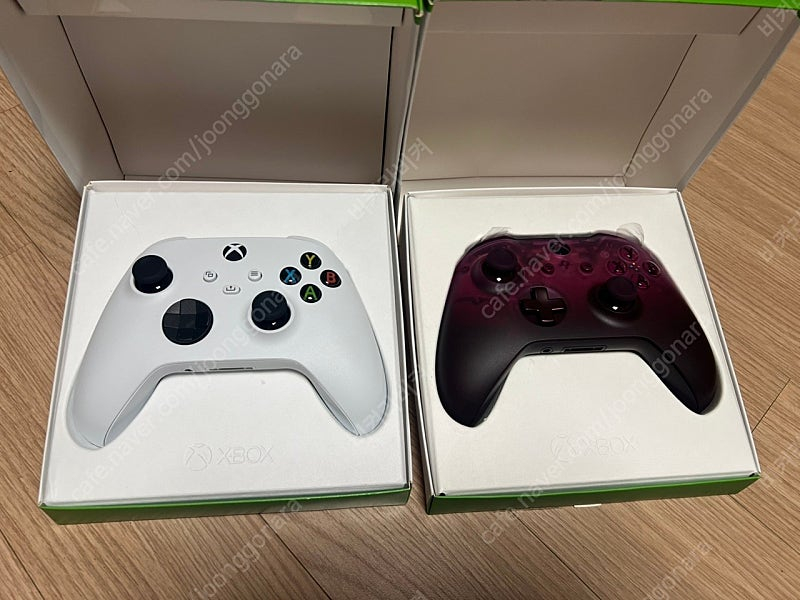 새제품) 엑박 패드 2개 일괄 xbox 엑스박스 컨트롤러 무선--1