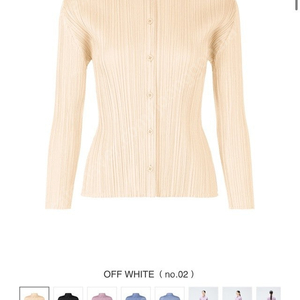 플리츠플리즈 9월 오프화이트 셔츠