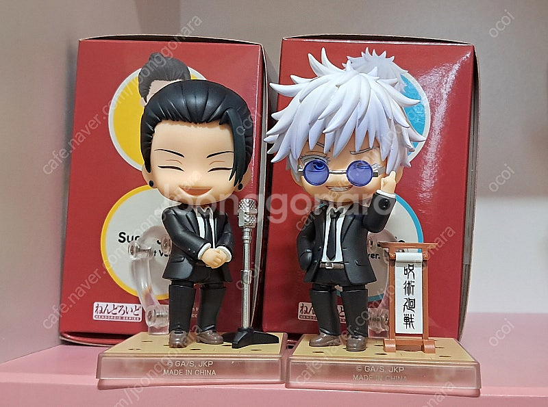 주술회전 넨도로이드 고죠 사토루/게토 스구루 수트 ver. 넨도로이드 팝니다--0