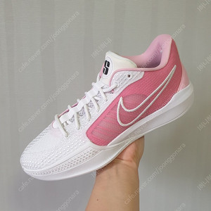 사브리나1 nike id 흰/핑 275 280