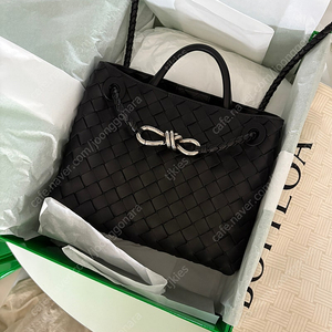 (정품) 보테가베네타 안디아모 스몰 블랙(실버)