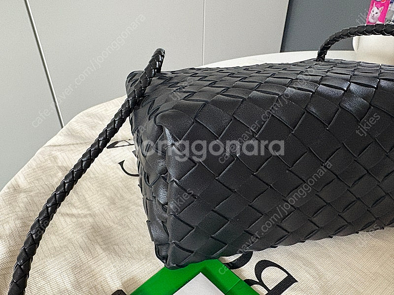 (정품) 보테가베네타 안디아모 스몰 블랙(실버)--4