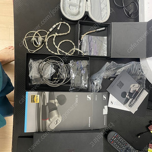 젠하이저ie600+혼케이블(New겨울바다2플러스 및 변환케이블) 팝니다.