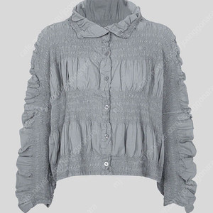 이세이미야케 미 슈링크 가디건 그레이