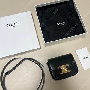 셀린느 미니 클로드 샤이니 카프스킨 새제품