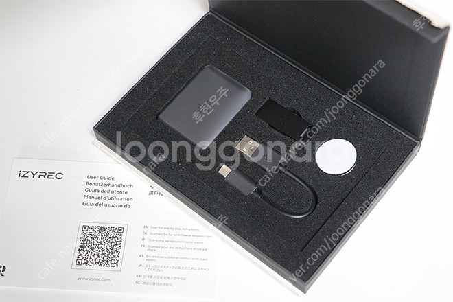 izyrec 이지렉 초소형 녹음기 블랙 32GB 미사용 판매합니다.--1