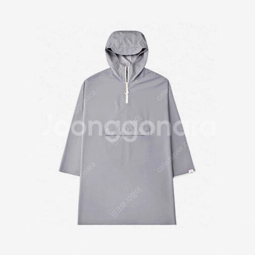 스타벅스 × 헌터 콜라보 라이트 레인판초 그레이 미개봉 새상품--0