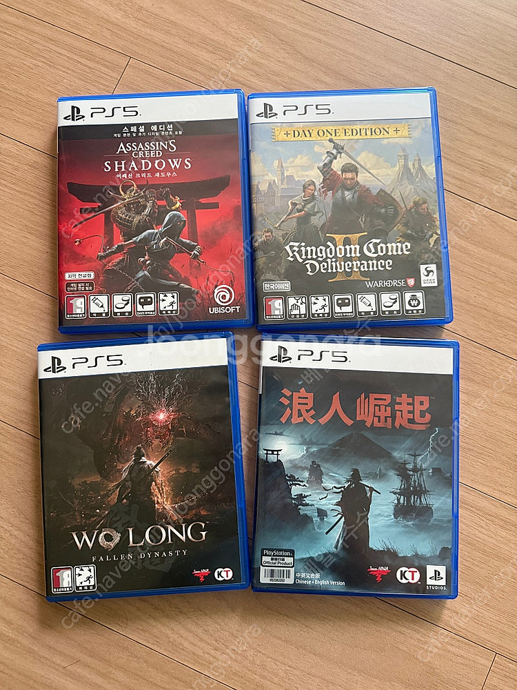 Ps5 어쌔신, 사일런트힐2, 로닌, 와룡, 킹덤컴2 팝니다--0