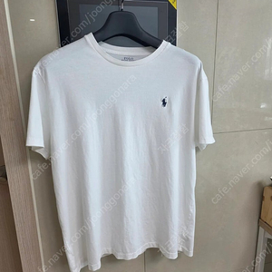 폴로 랄프로렌 흰색티셔츠 L사이즈 싸게 팝니다 상태좋음