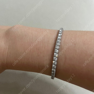 14k 랩다이아 테니스팔찌 3미리
