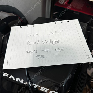 Fanatec CSL Elite 세트 및 Next Level Racing GT Lite 세트판매(xbox용)