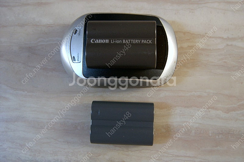 캐논 BP-511 배터리 및 충전기--0