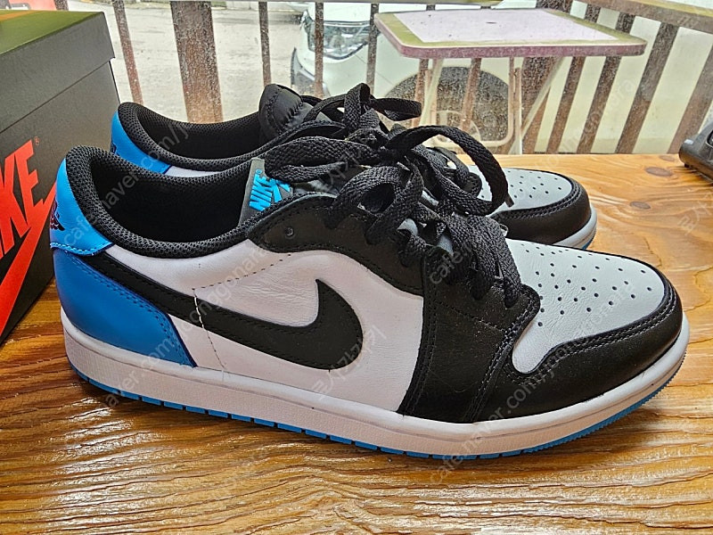 정품 나이키 조던 덩크로우 다크파우더블루280판매합니다 이미지