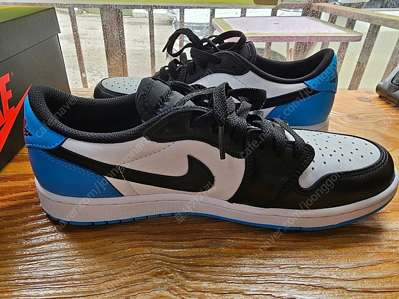 정품 나이키 조던 덩크로우 다크파우더블루280판매합니다 이미지