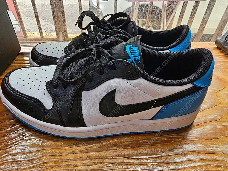 정품 나이키 조던 덩크로우 다크파우더블루280판매합니다 이미지
