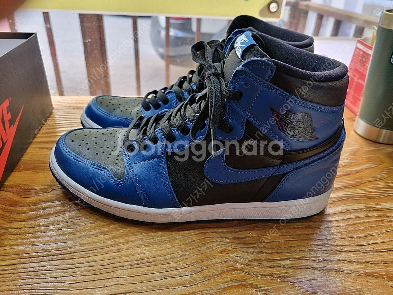 정품 조던 하이마리나블루275판매합니다--2