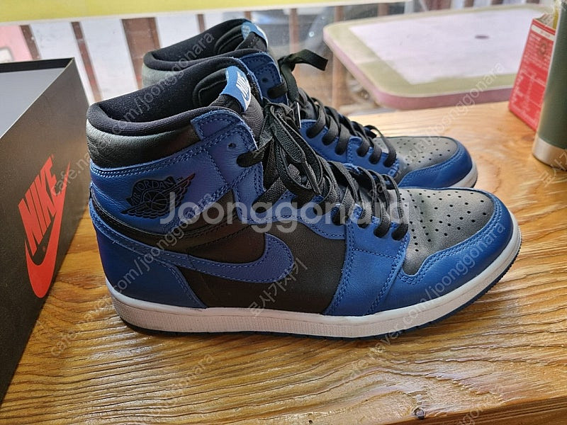 정품 조던 하이마리나블루275판매합니다--3
