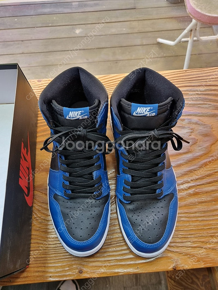 정품 조던 하이마리나블루275판매합니다--4