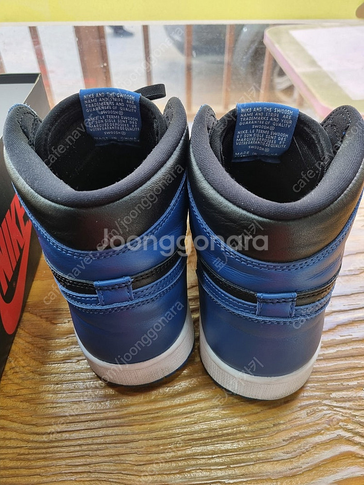 정품 조던 하이마리나블루275판매합니다--5