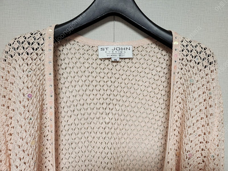 센존 스팽글 니트가디건--2