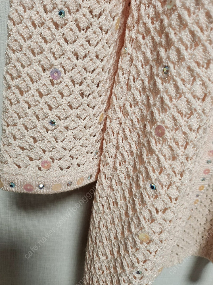 센존 스팽글 니트가디건--4