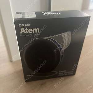 새제품 아이큐에어 실내용 공기청정기 Atem Desk