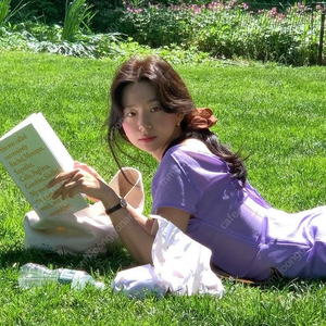 파르벵 핀카 타이드레스 라일락 M 새제품