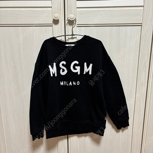 msgm 맨투맨 키즈 8A 사이즈