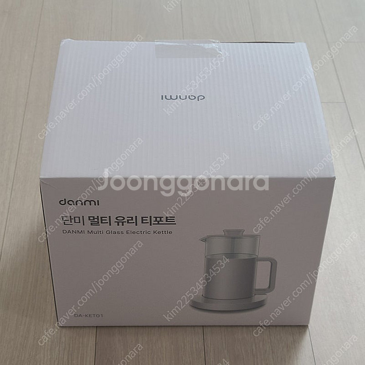 단미 유리 전기 티포트 KET01--2