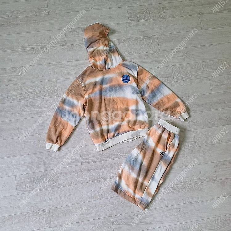 긴팔후드+반바지 상하복 140호 아동룩--0