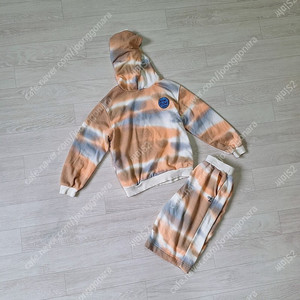 긴팔후드+반바지 상하복 140호 아동룩