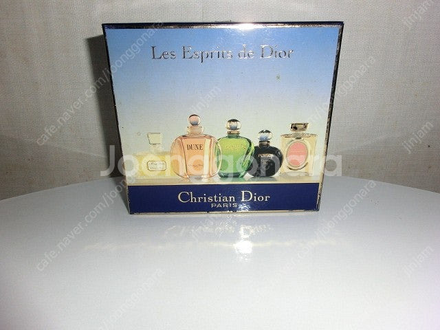 (빈티지)레어 크리스찬디올 코프렛 에스프리츠 드 퍼퓸 향수(5개) 미니어처 팝니다--7