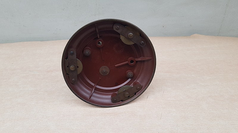 빈티지 독일 태엽 탁상시계--6