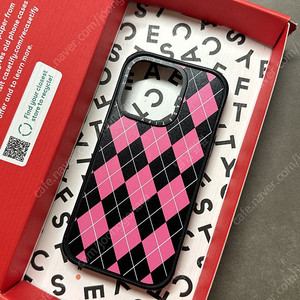 레드벨벳 슬기 케이스티파이 아가일 핑크 아이폰 15 프로 ARGYLE PINK iPhone 15 Pro