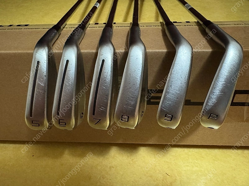 테일러메이드 P770 아이언 세트 (6개월 사용, 병행수입, 다골S200) 이미지
