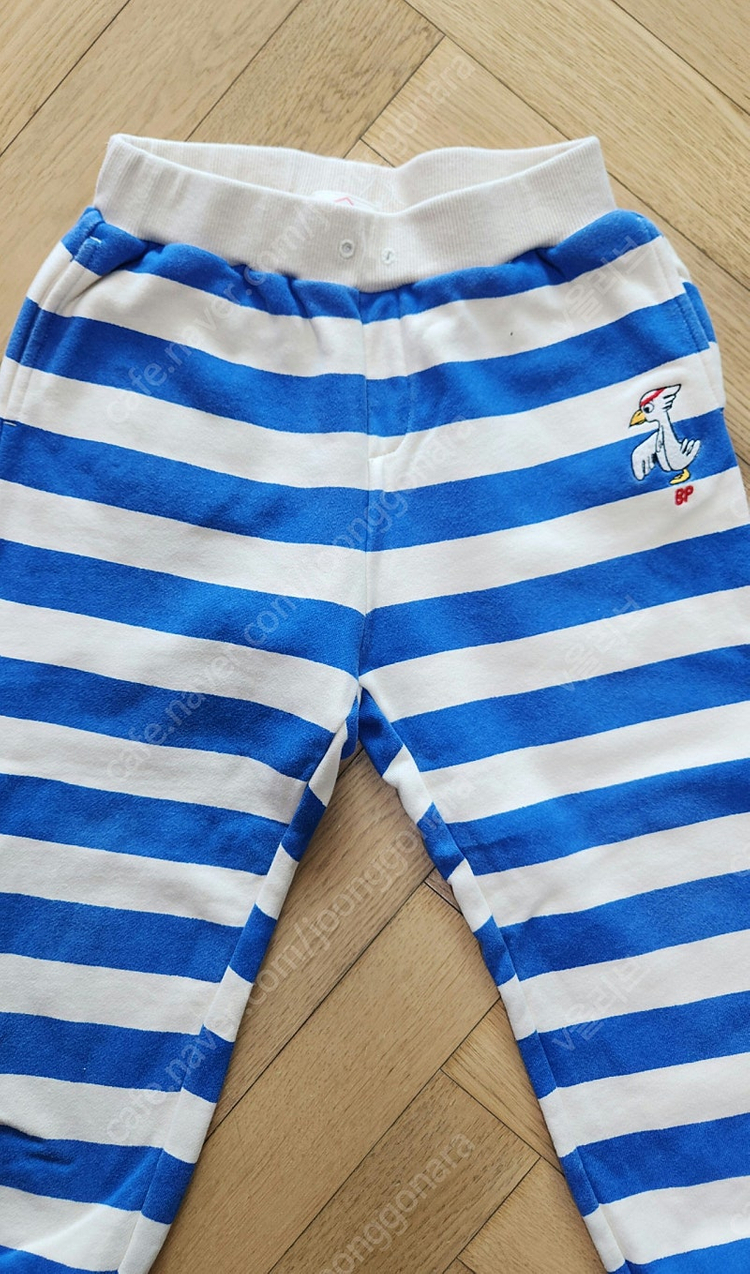 베베드피노 스트라이프 조거 팬츠 바지 130--1