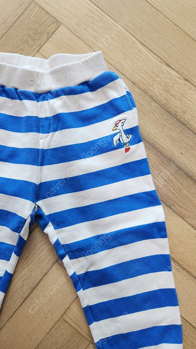 베베드피노 스트라이프 조거 팬츠 바지 130--2